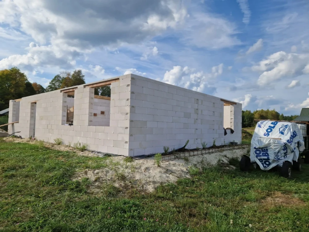 Budowa domu w Czarnej Sędziszowskiej (9)
