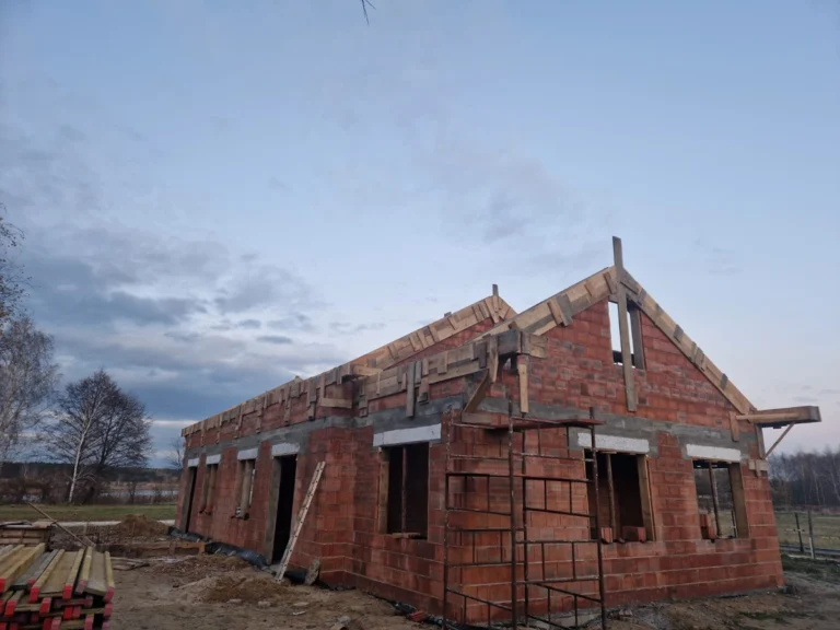 Budowa domu w&nbsp;Lipiu