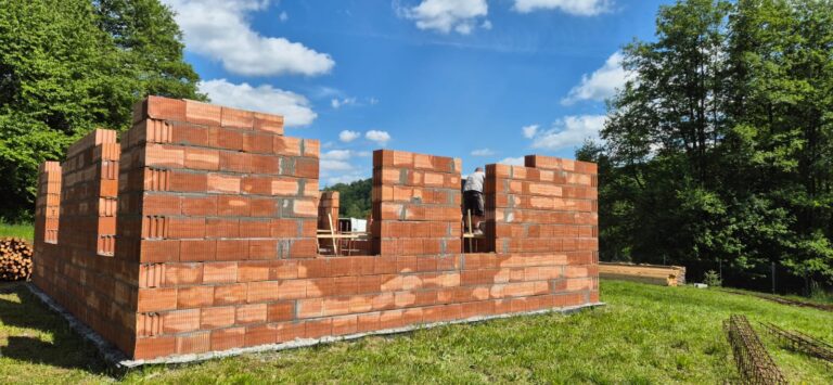 Budowa domu w&nbsp;Bystrzycy