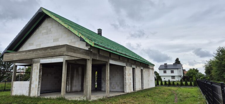 Budowa domu w&nbsp;Grabinach