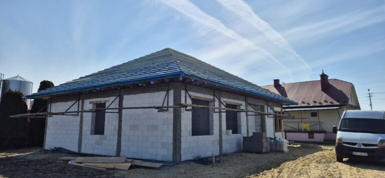 Budowa domu w&nbsp;Sędziszowie Małopolskim ul.&nbsp;Wschód